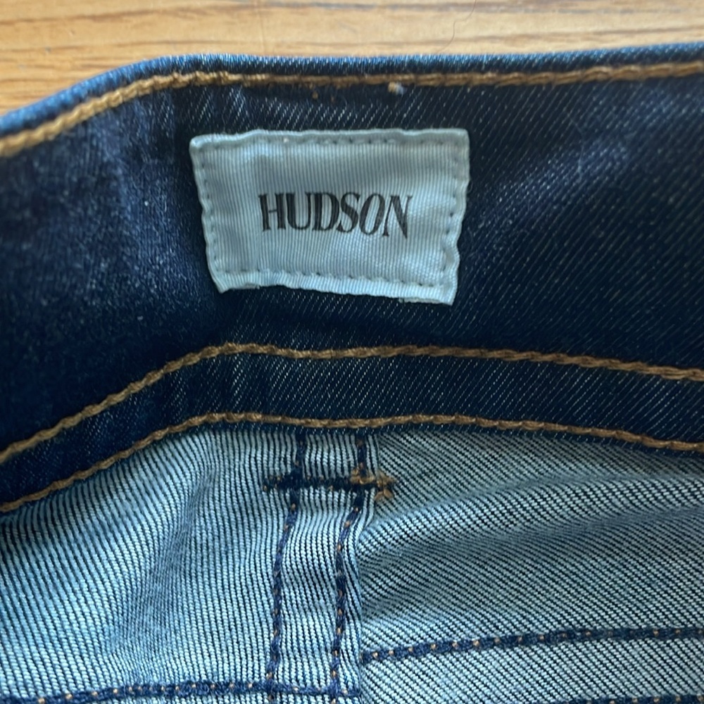 Jeans Hudson Femme Taille 26 - Bleu Foncé - Coupe Fine - Occasion Très Bon état